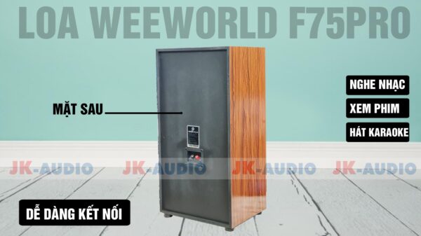 loa weeworld f75pro